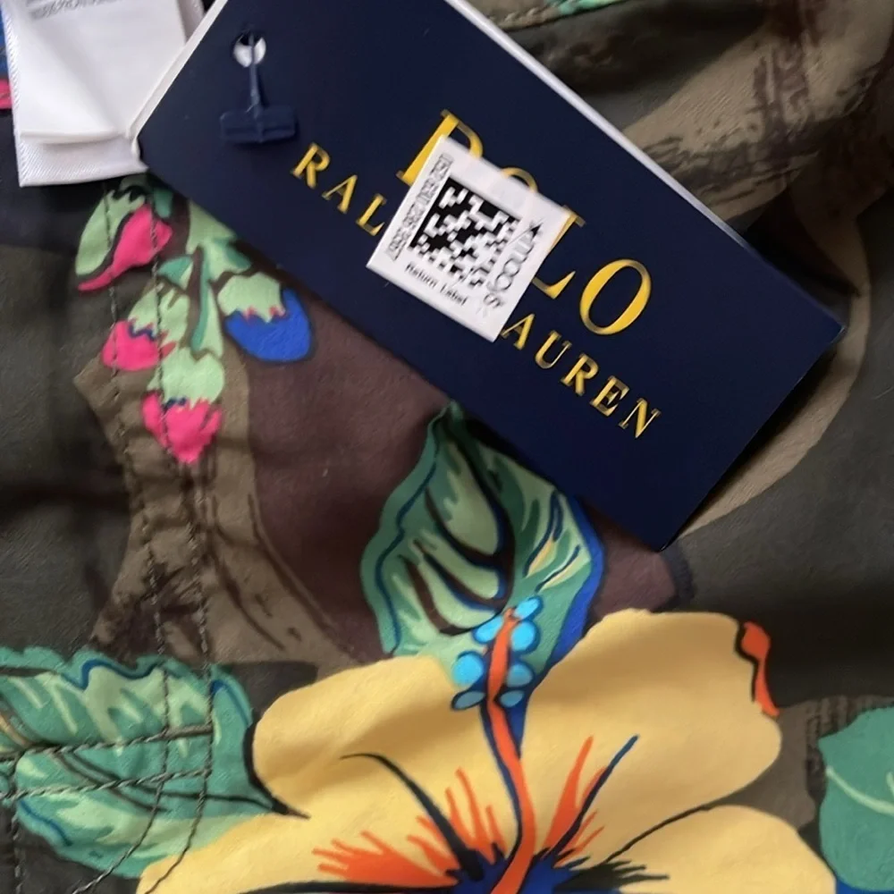 ralph lauren Kailua Floral-Camo Swim Trunks